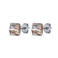 Пусеты Fiore Luna Crystal Champagne, SWE0127/2 CH S